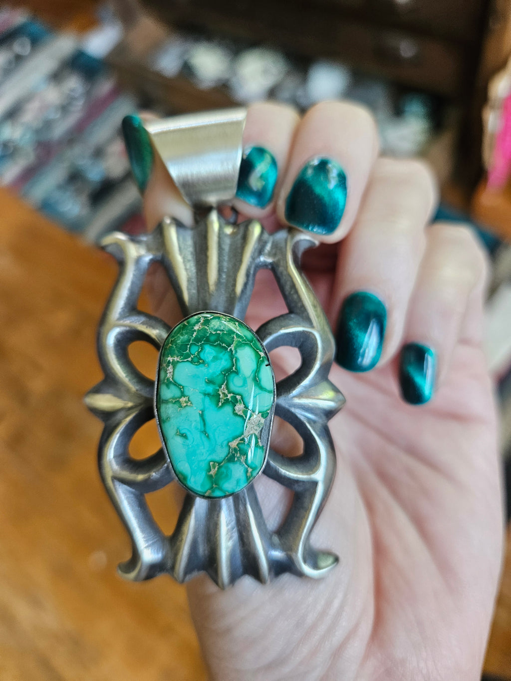 Sonoran Gold Concho Pendant