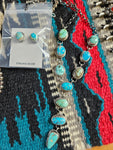 Turquoise Lariat Necklace Set SALE