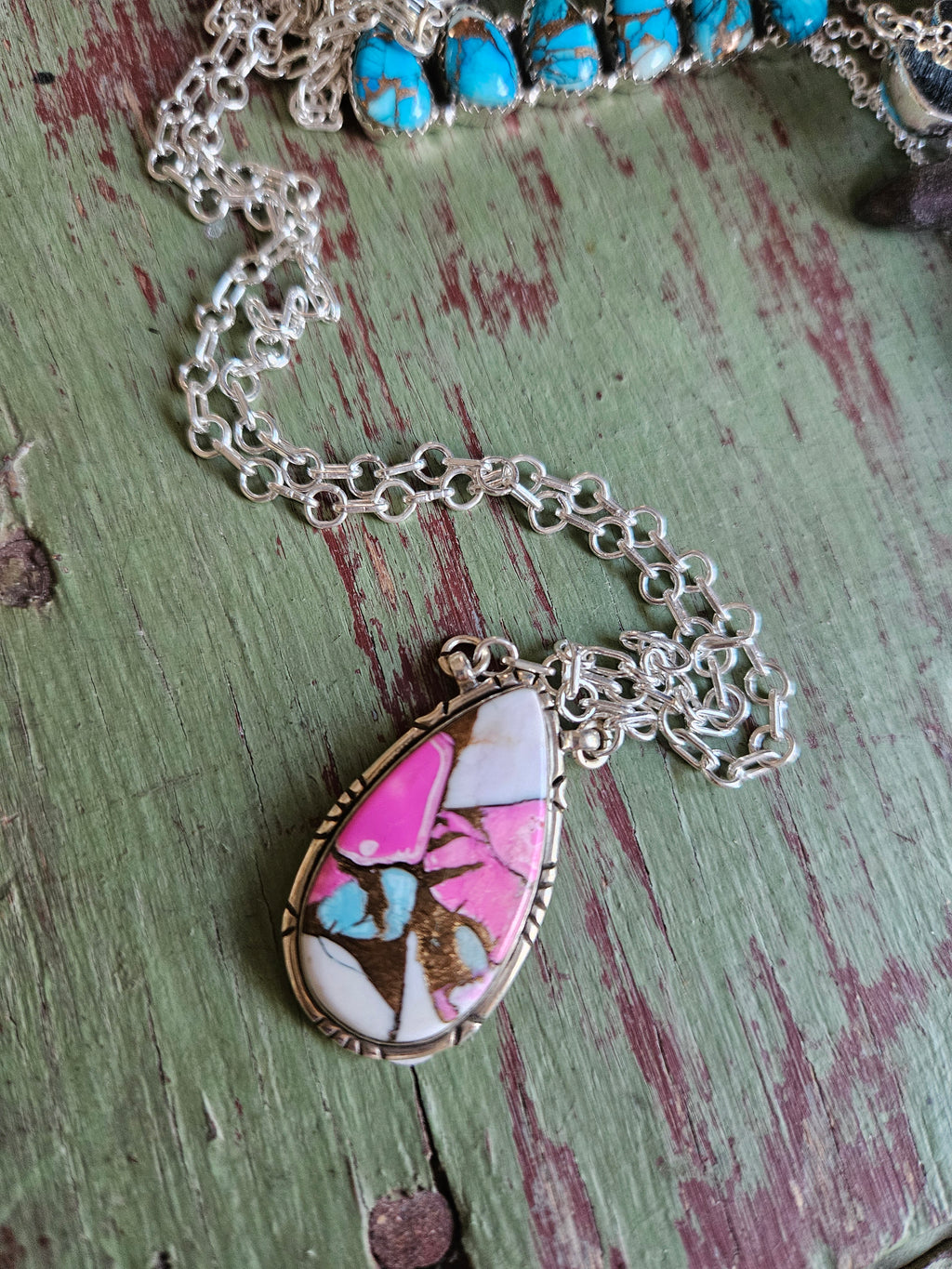 Cotton Candy Pink Necklace
