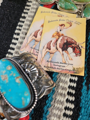 Blue Sonoran Turquoise Chimney Butte Statement Cuff. **ON HOLD**