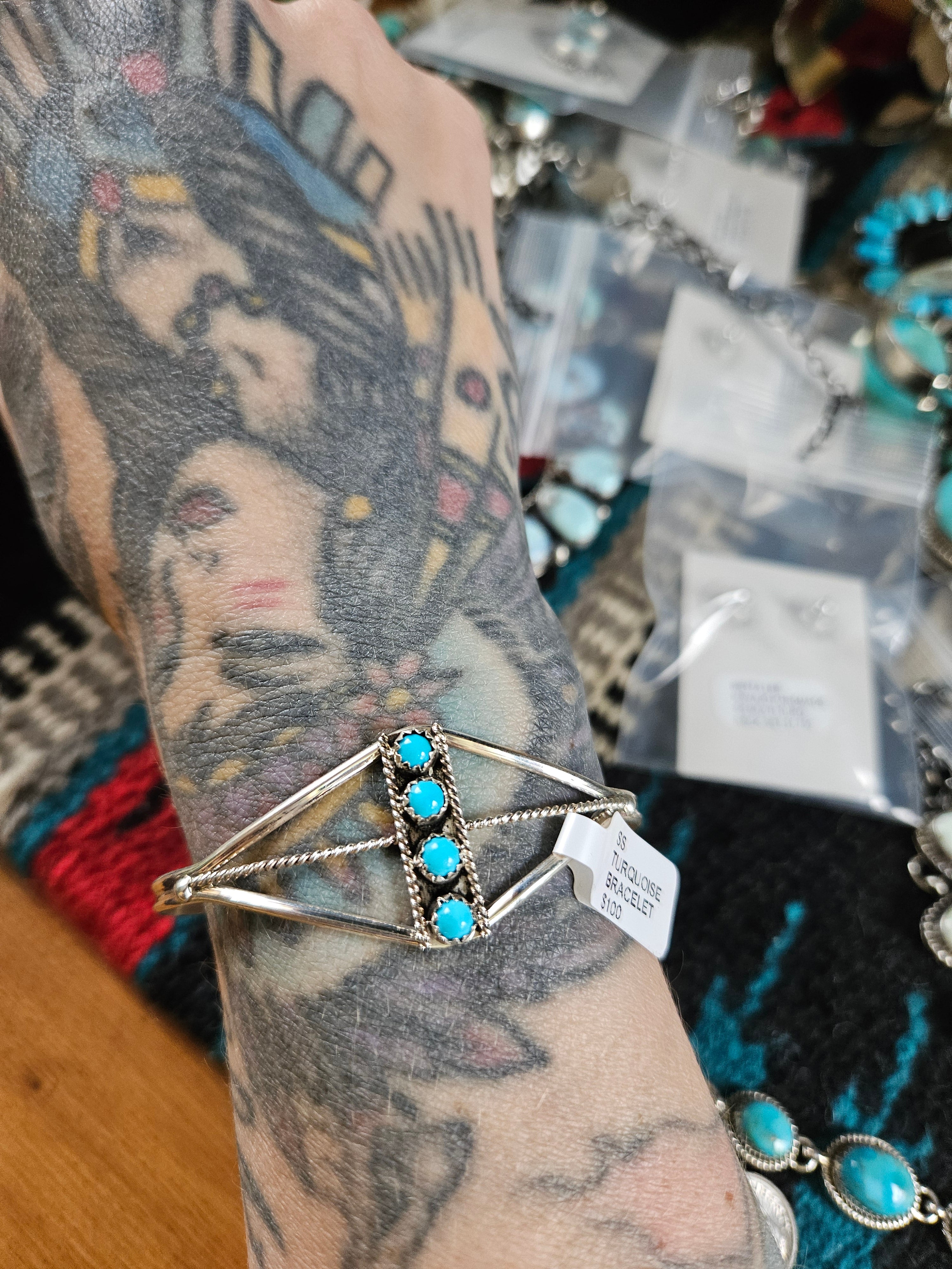 Petite Turquoise Cuff SALE