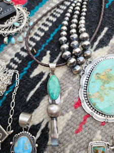 Squash Blossom Necklace on Right SALE