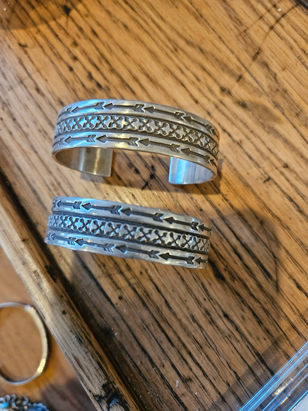 Sterling Arrows Cuffs