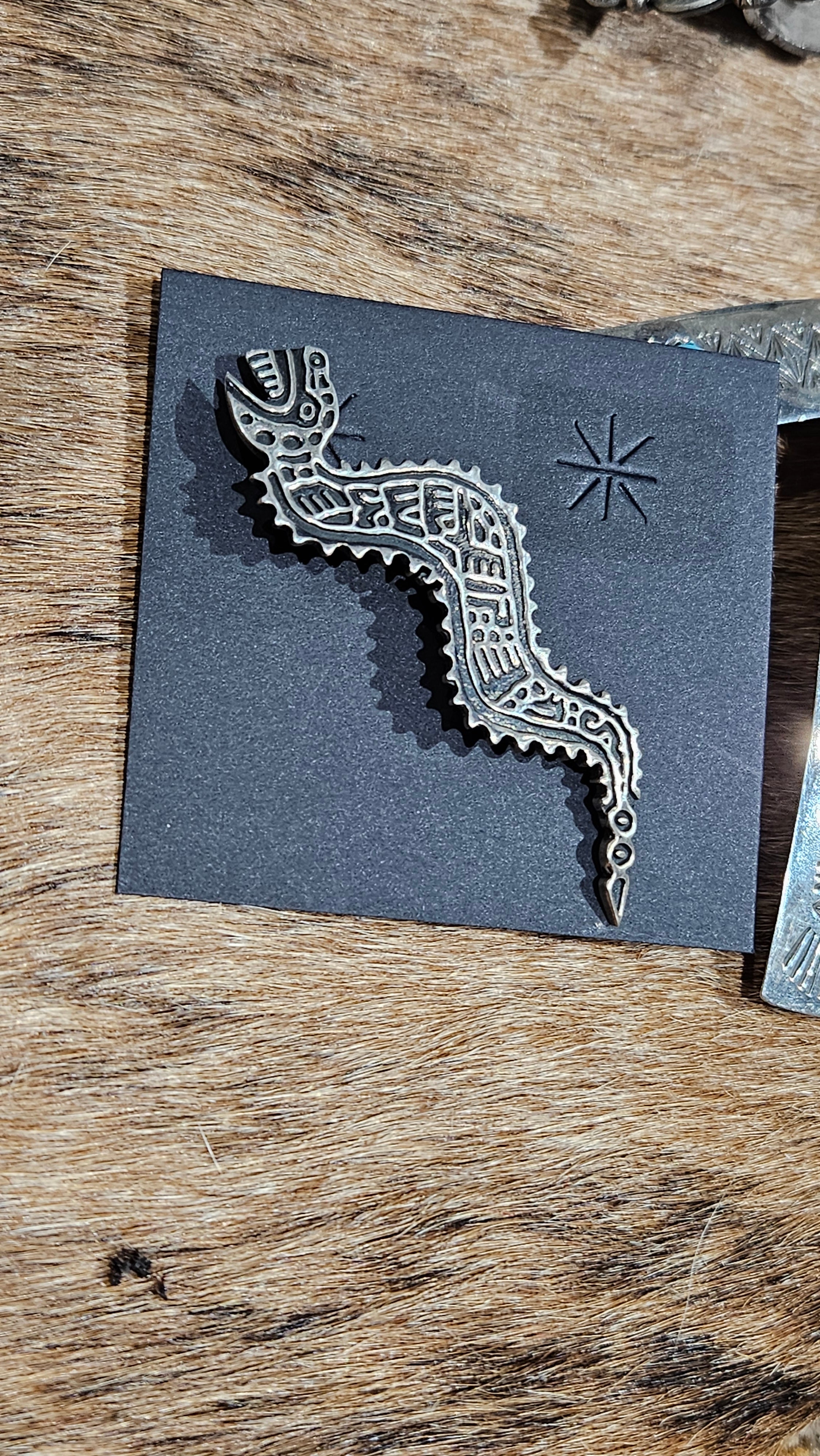 Vintage Sterling Snake Pin – Backwoods Barbie Couture