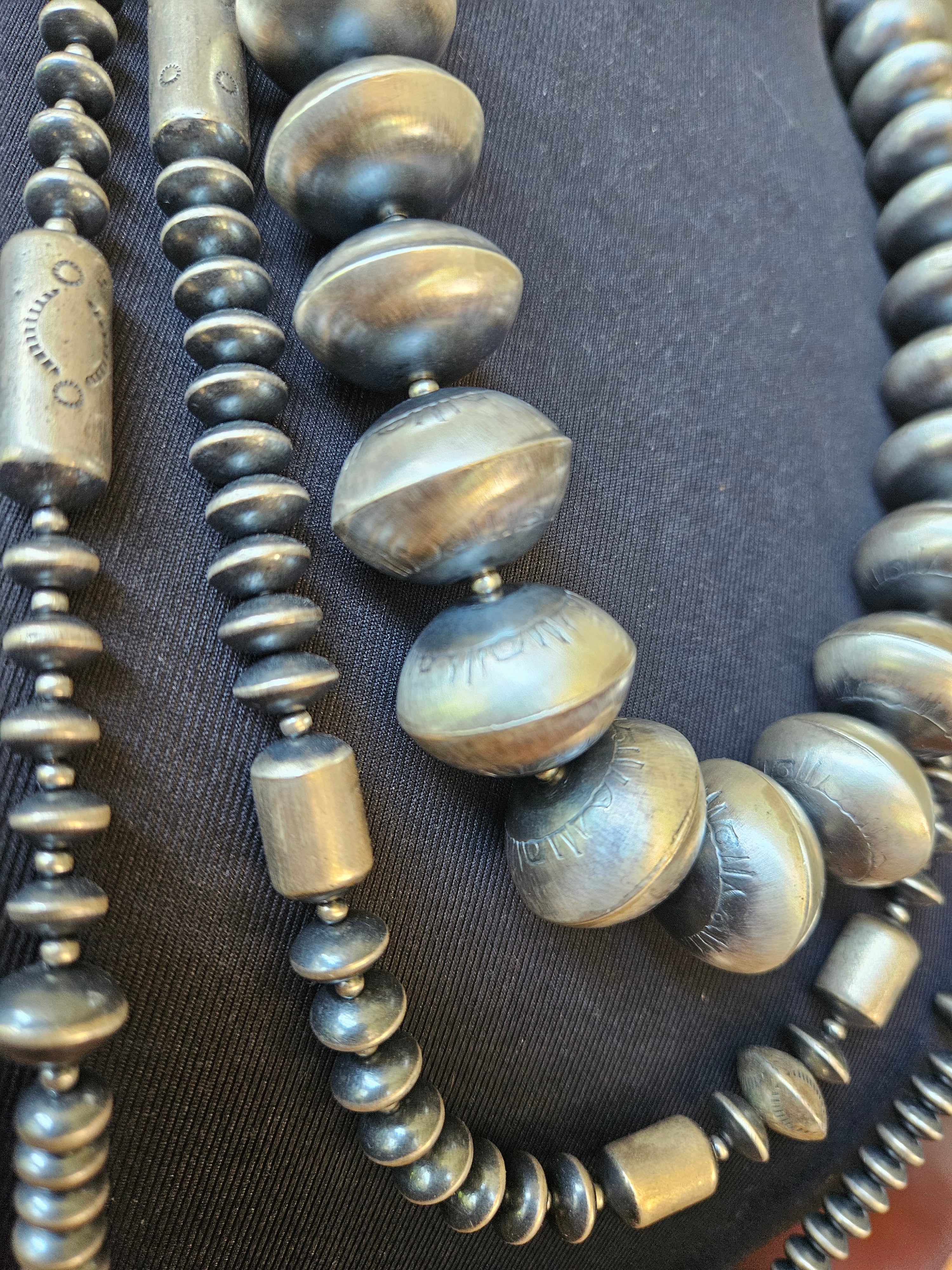 BIG Statement Navajo Pearls Necklace
