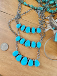 Turquoise Bar Necklace