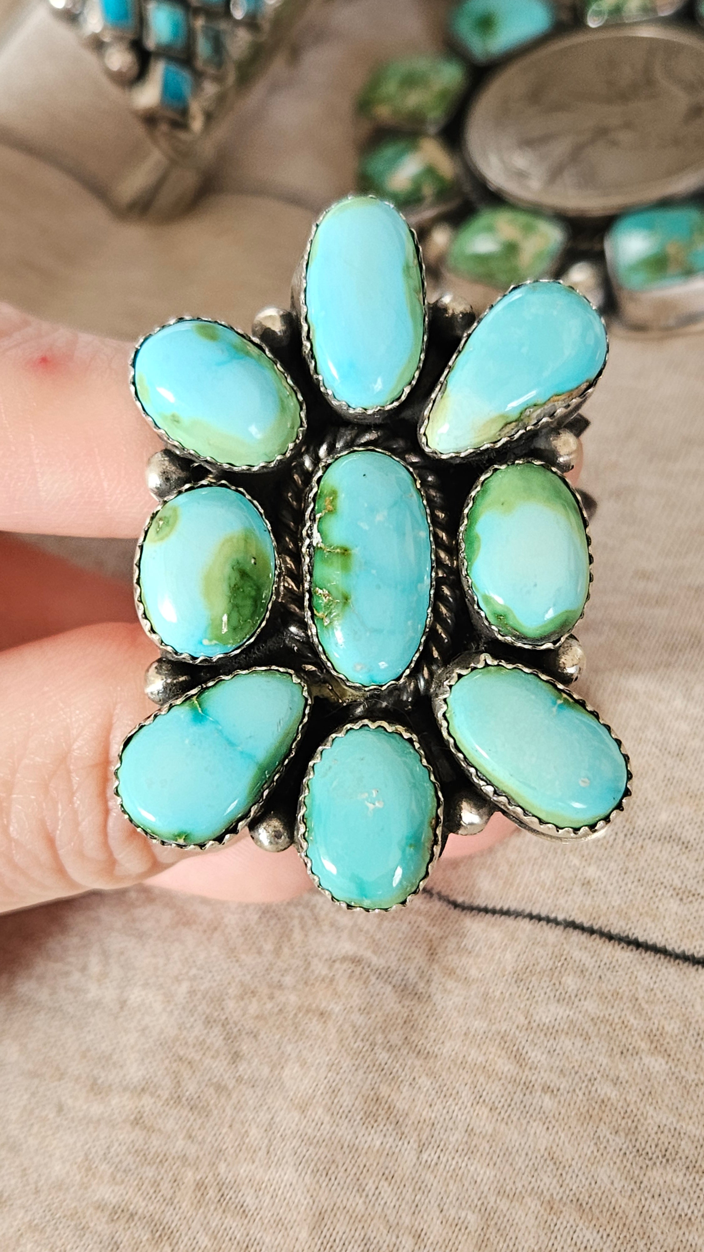 Sonoran Gold Cluster Ring SALE