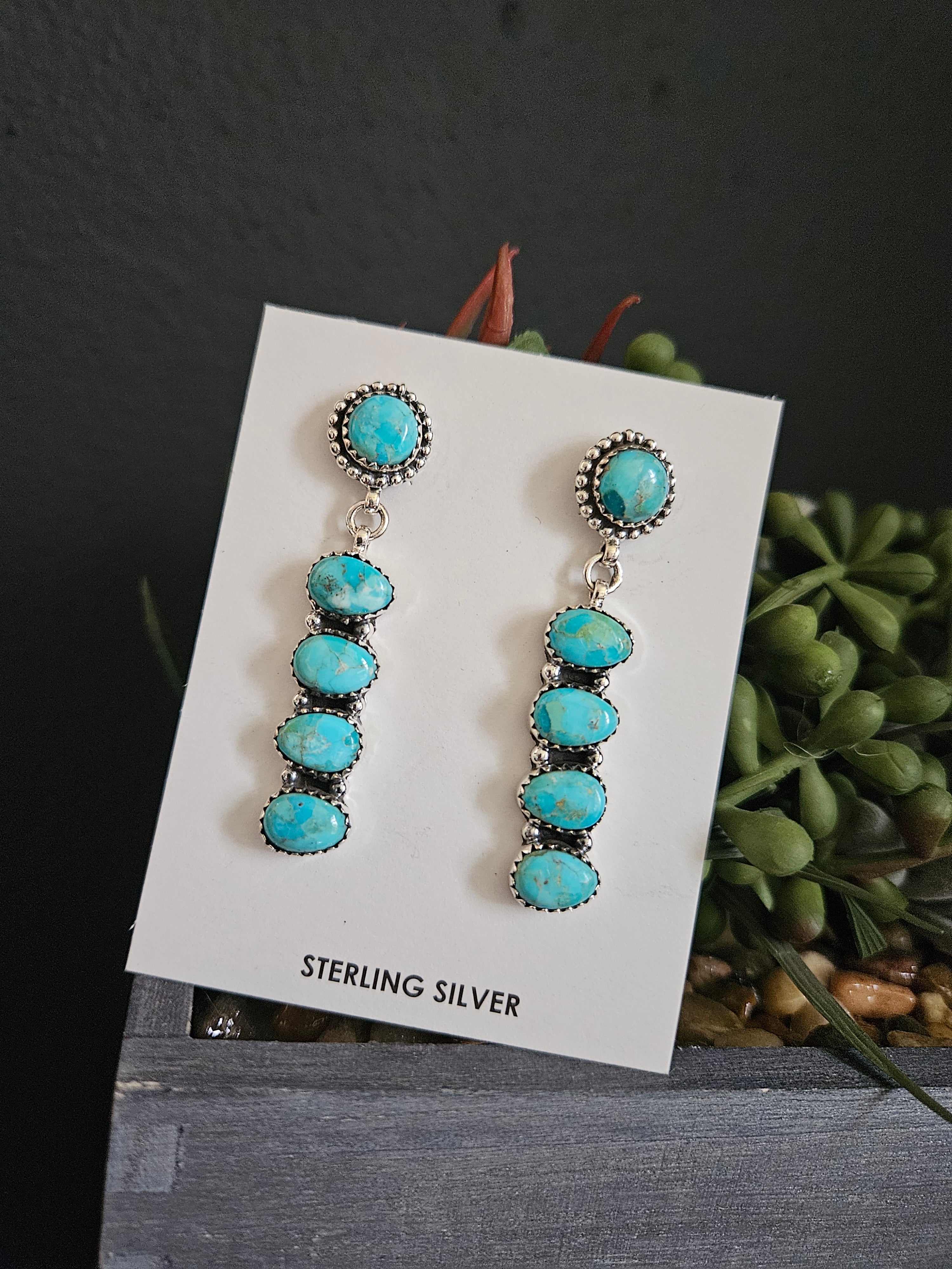 Turquoise Dangle Earrings