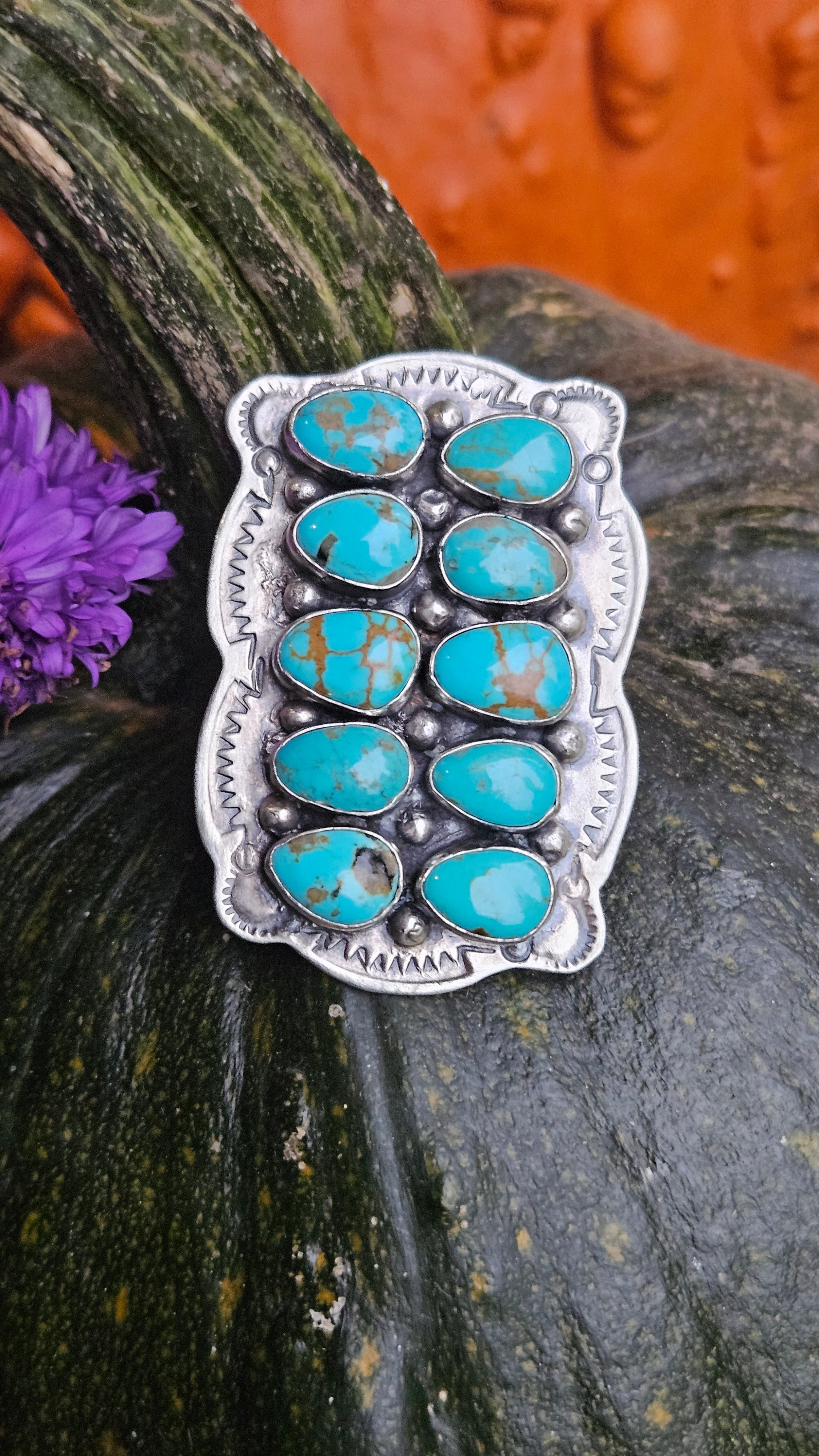 Rectangle Turquoise Statement Ring SALE