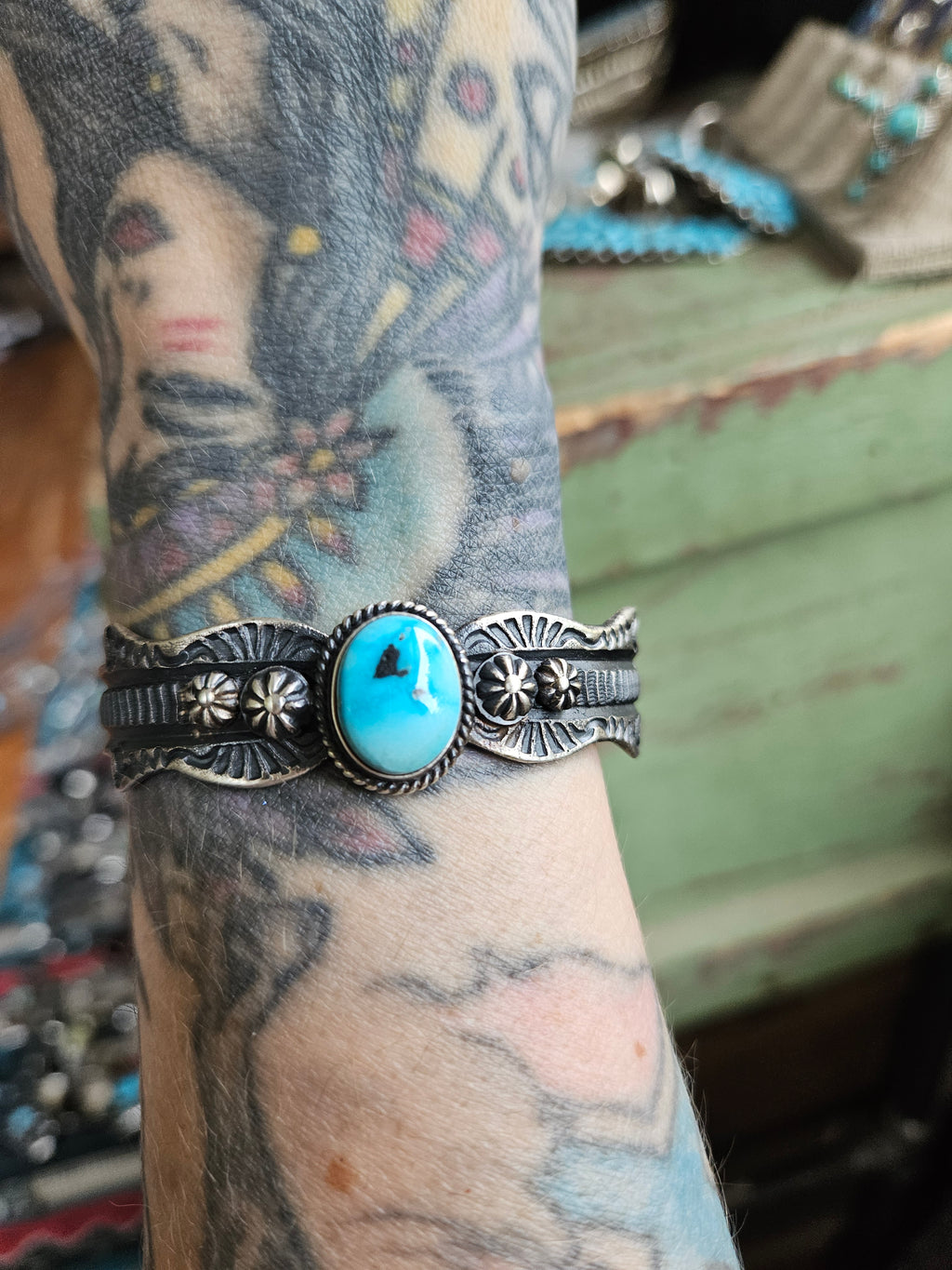 Blue Ridge Turquoise Cuff