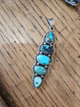 Turquoise Totem Pendant