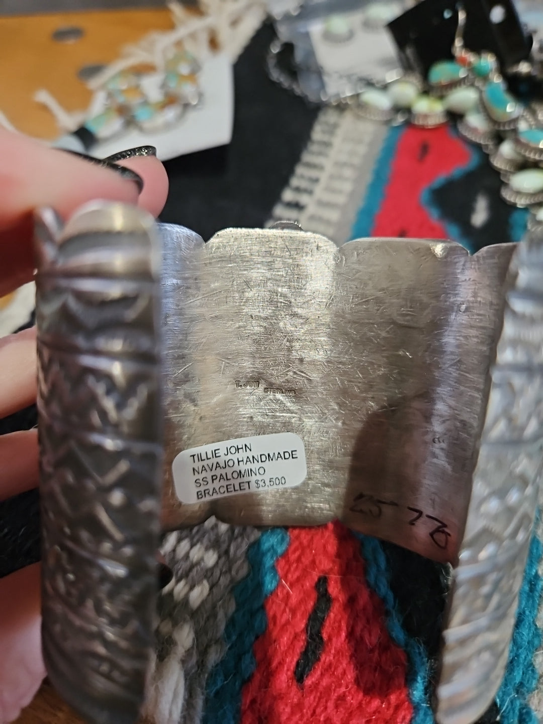 Palomino Turquoise Cluster Statement Cuff SALE