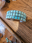 Federico 3 Row Triple Turquoise Cuff SALE