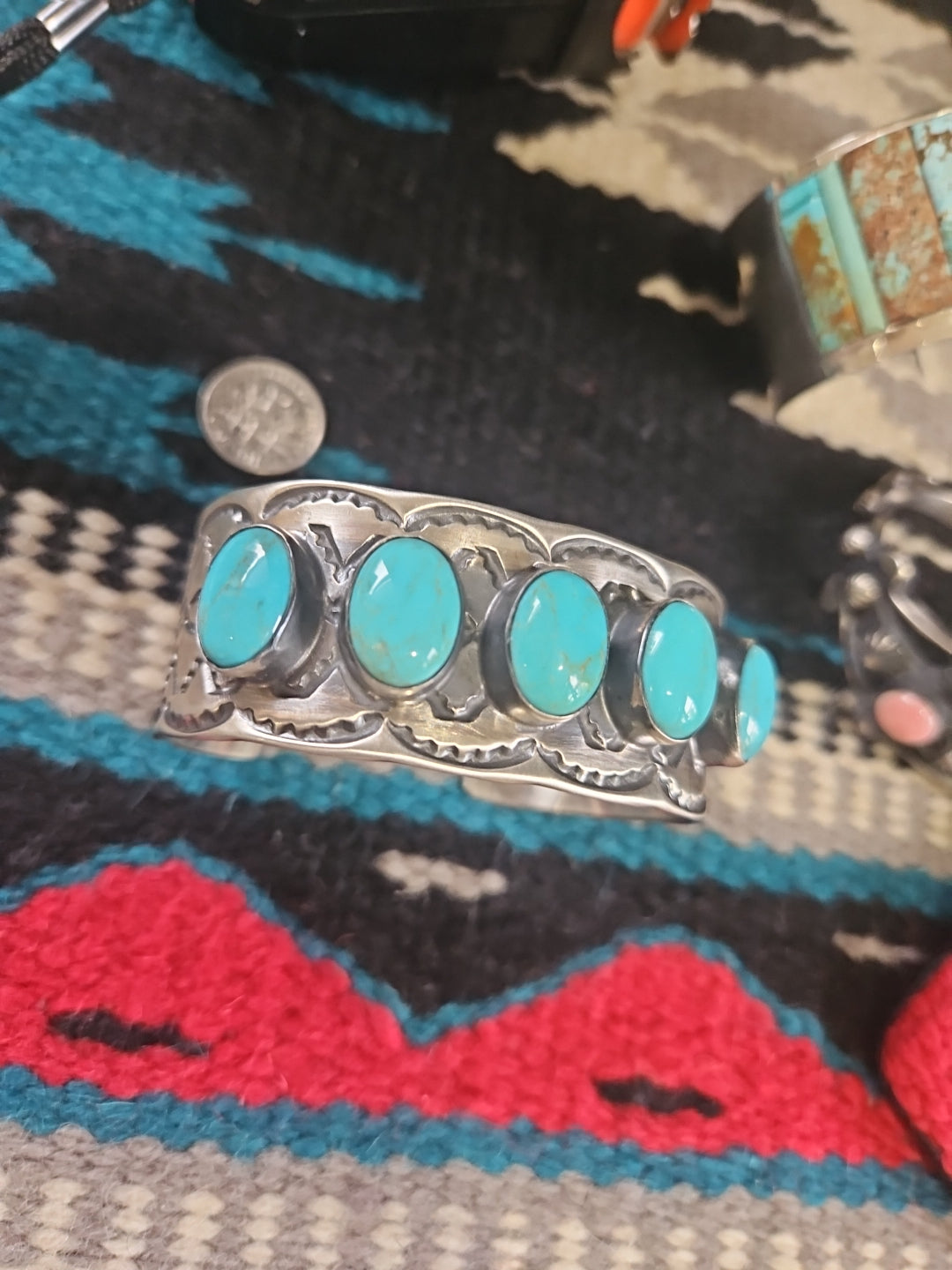 Turquoise Chimney Butte Cuff