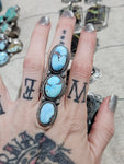 Golden Hills Totem Statement Ring