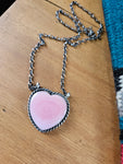 Pink Heart Necklace