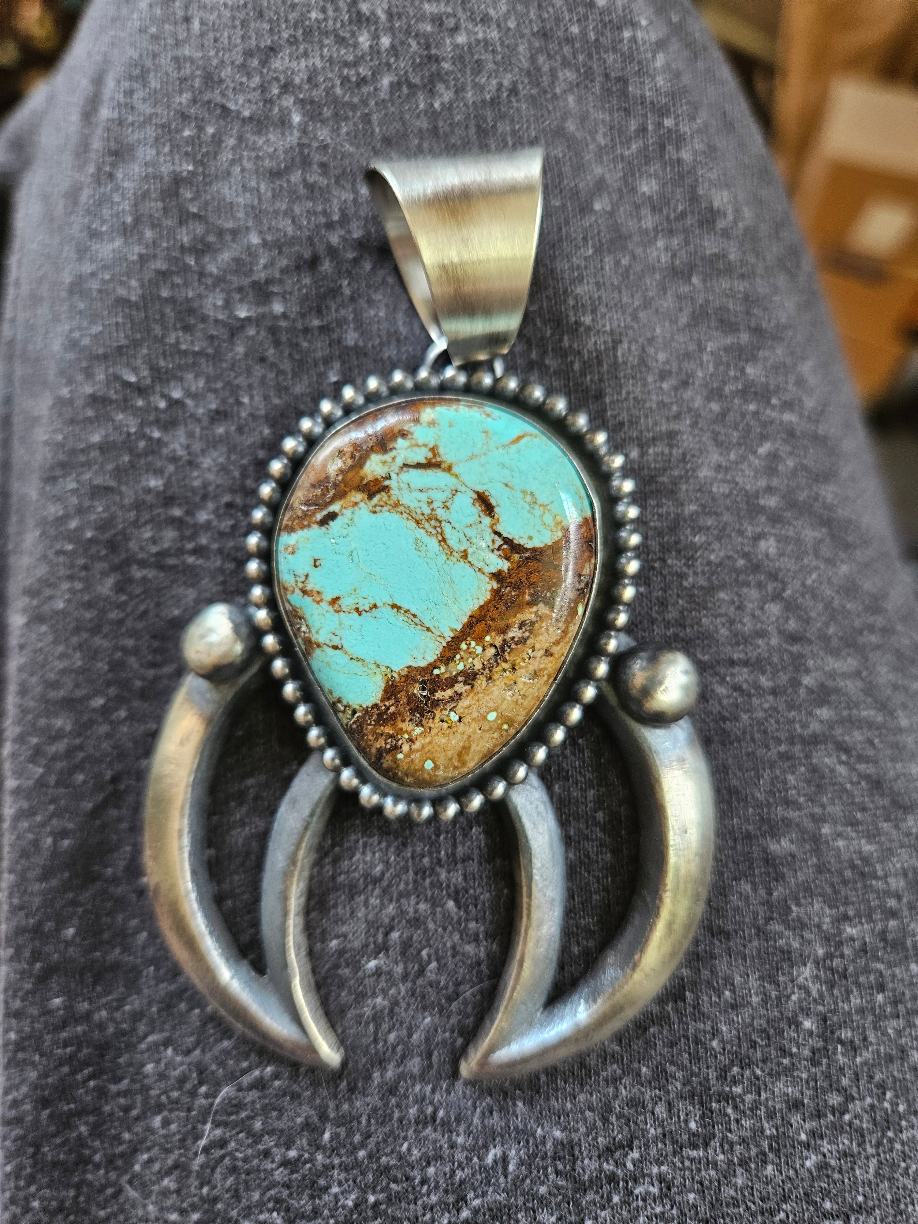 Number 8 Turquoise Naja Chimney Butte