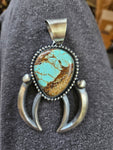 Number 8 Turquoise Naja Chimney Butte