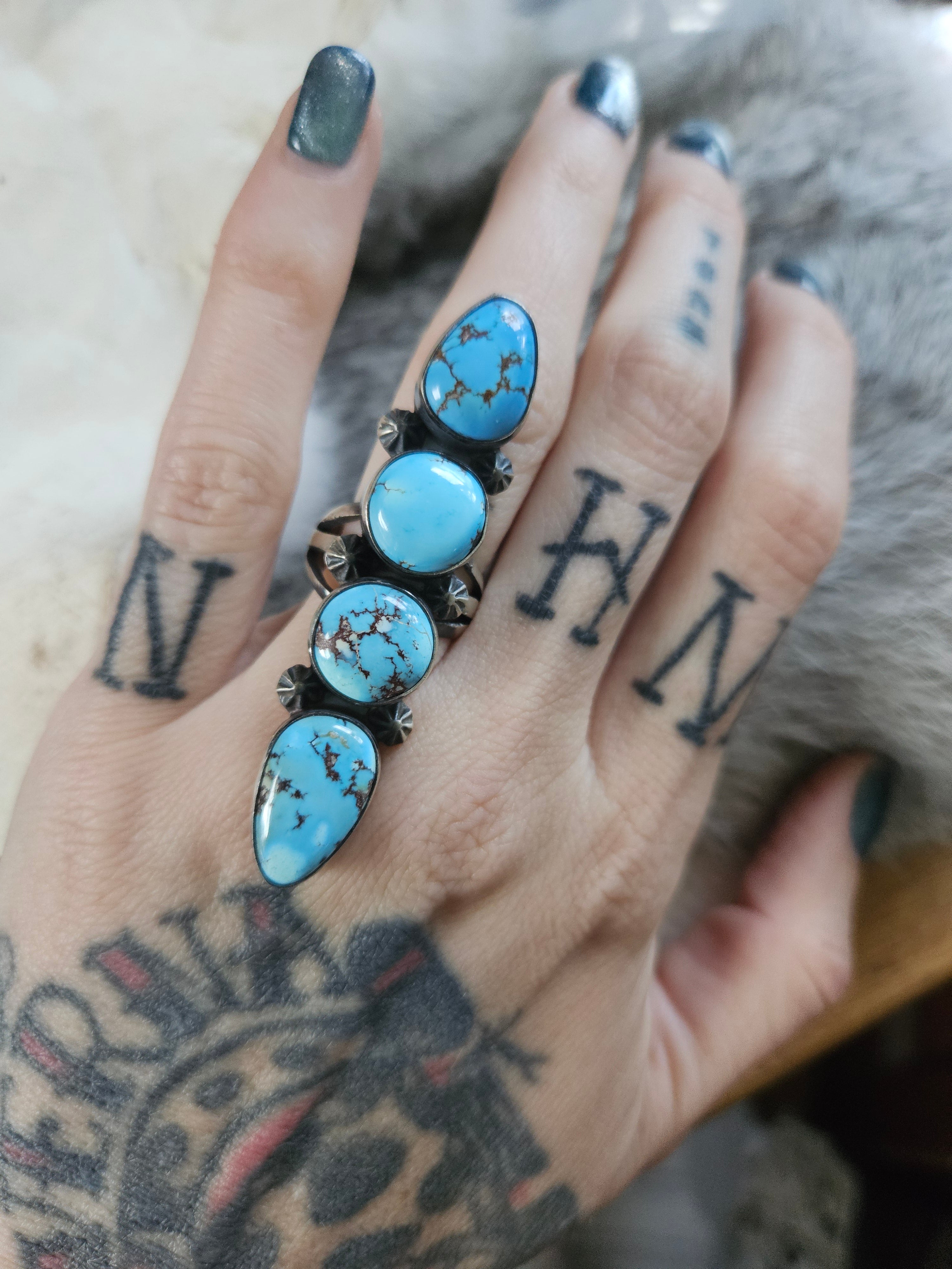 Golden Hills Totem Ring