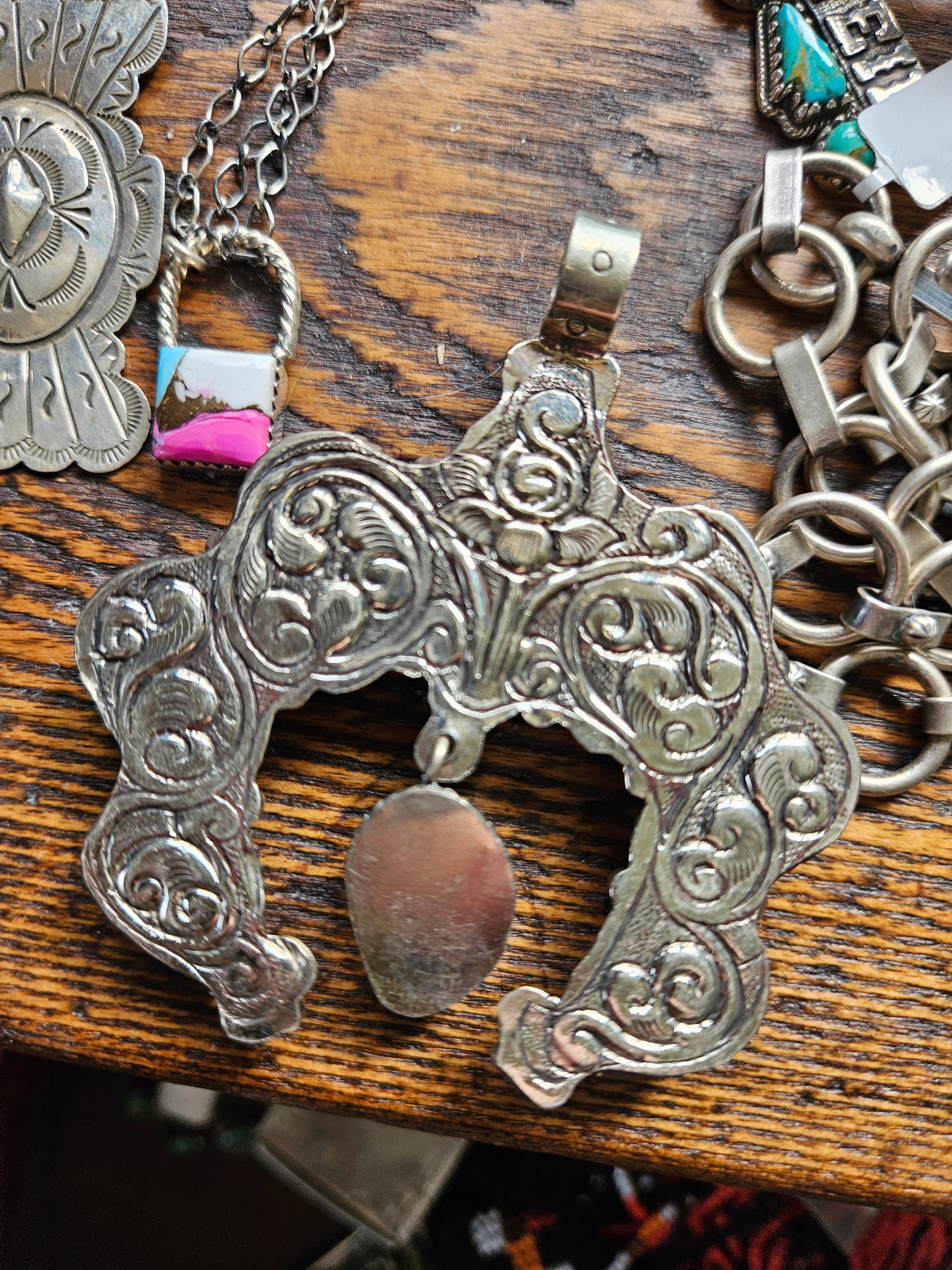 Gorgeous Turquoise Naja Pendant