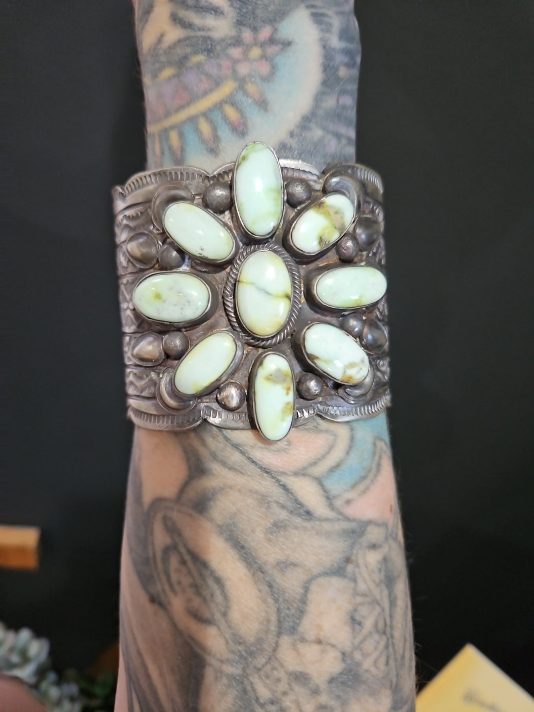 Palomino Turquoise Cluster Statement Cuff SALE