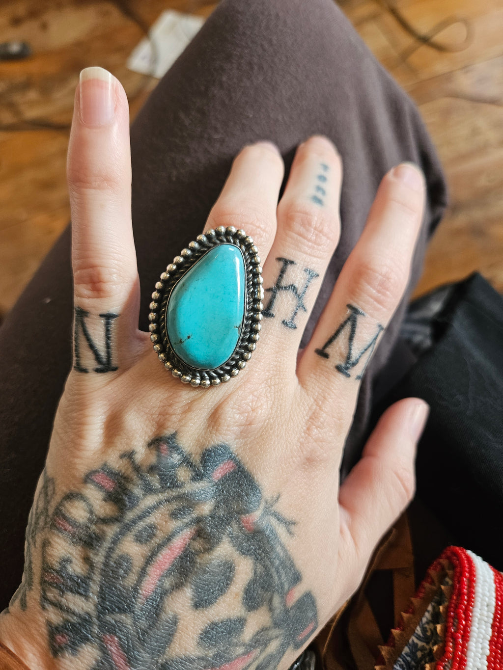 Turquoise Chimney Butte Ring