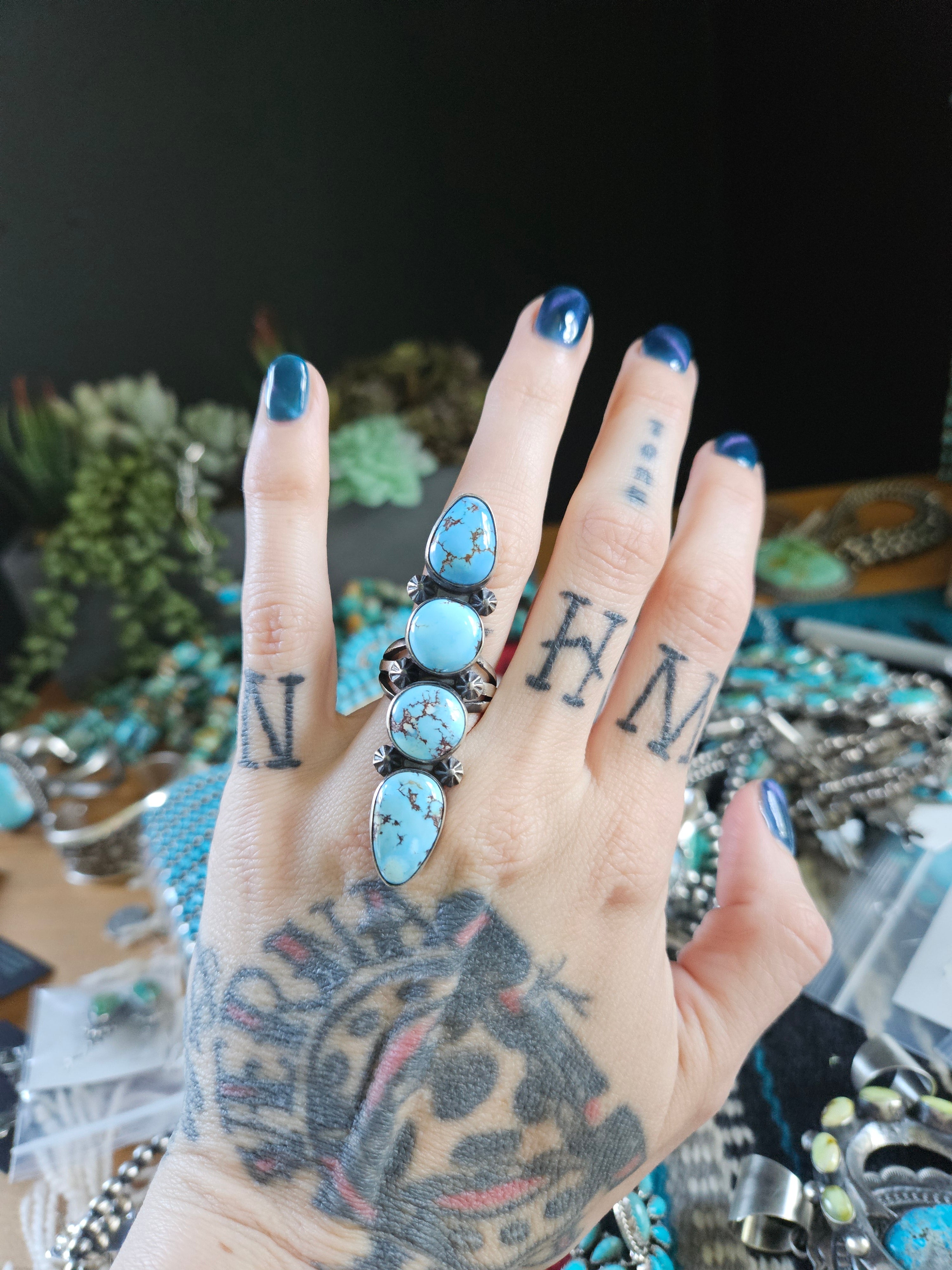 Golden Hills Totem Ring