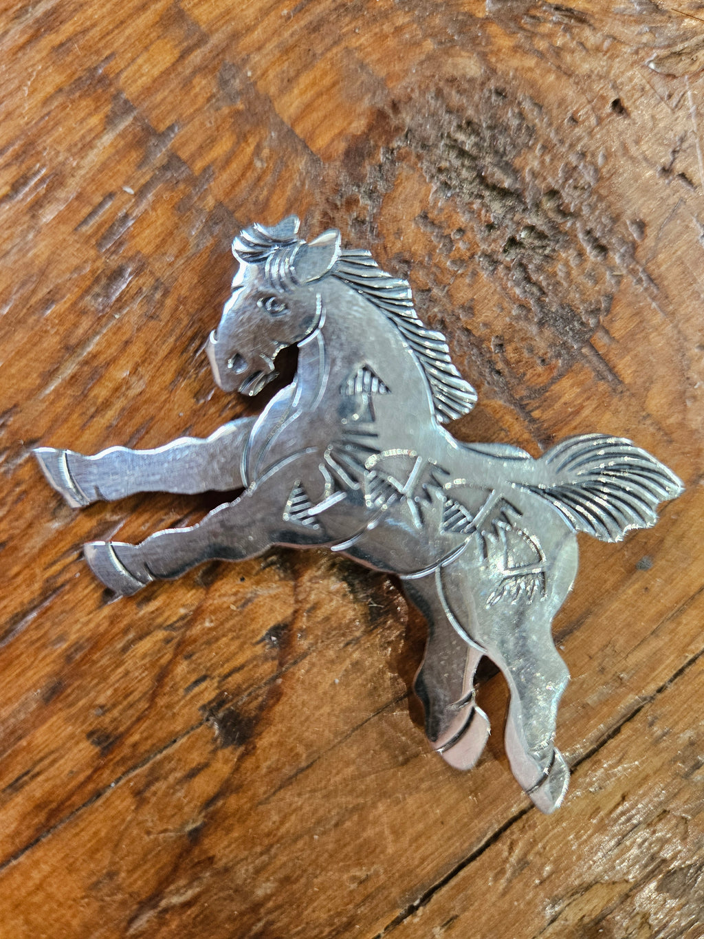 Running Horse Pin