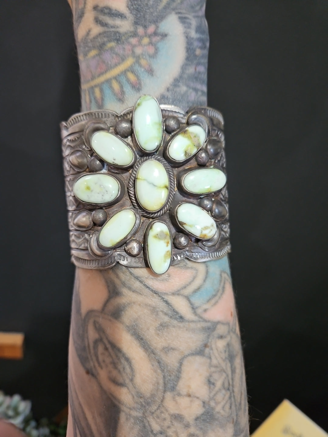 Palomino Turquoise Cluster Statement Cuff SALE