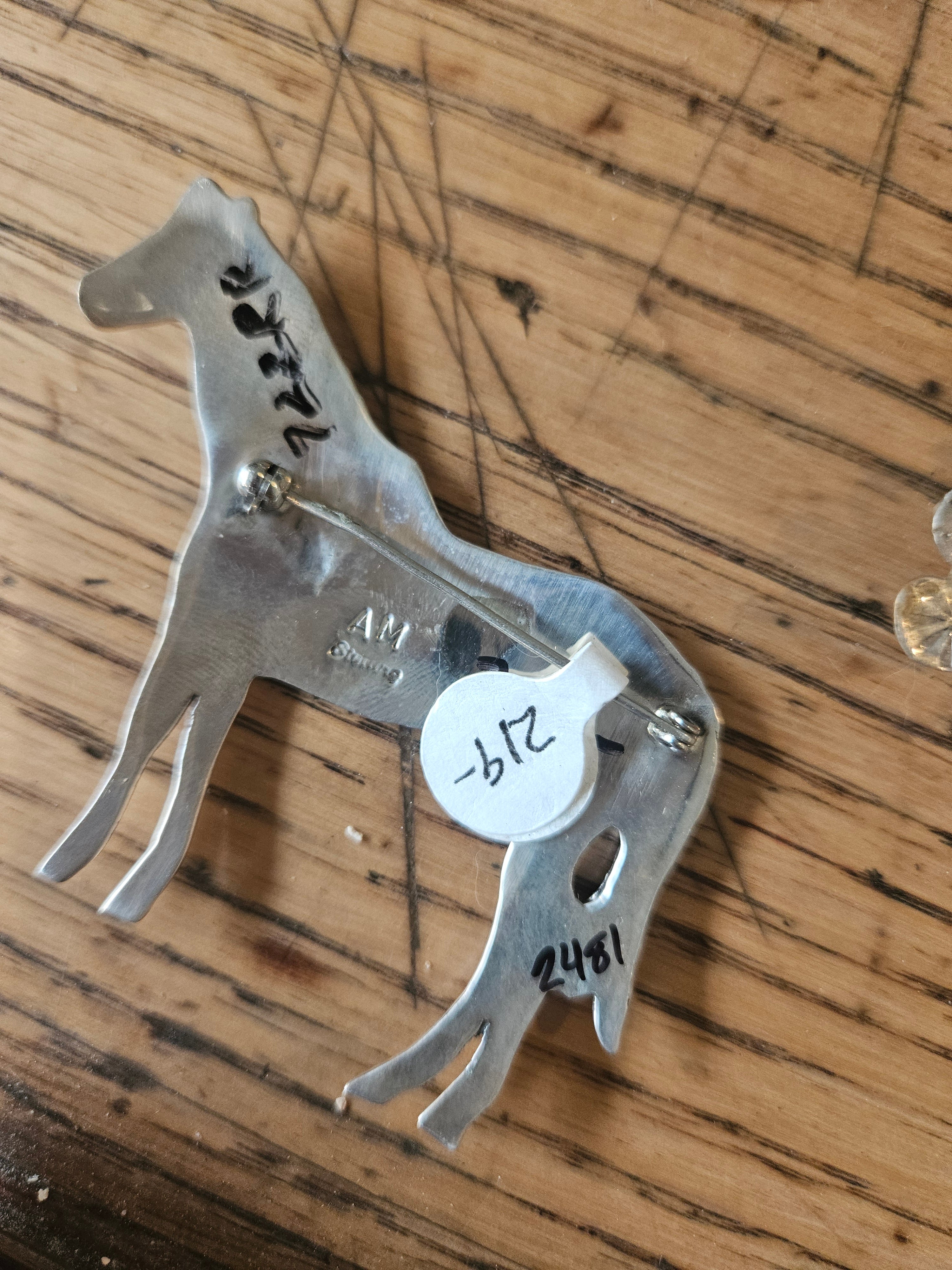 Sterling Appaloosa Horse Pin SALE