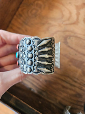 Turquoise Coral Cuff SALE