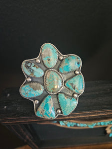 Turquoise Cluster Statement Ring SALE