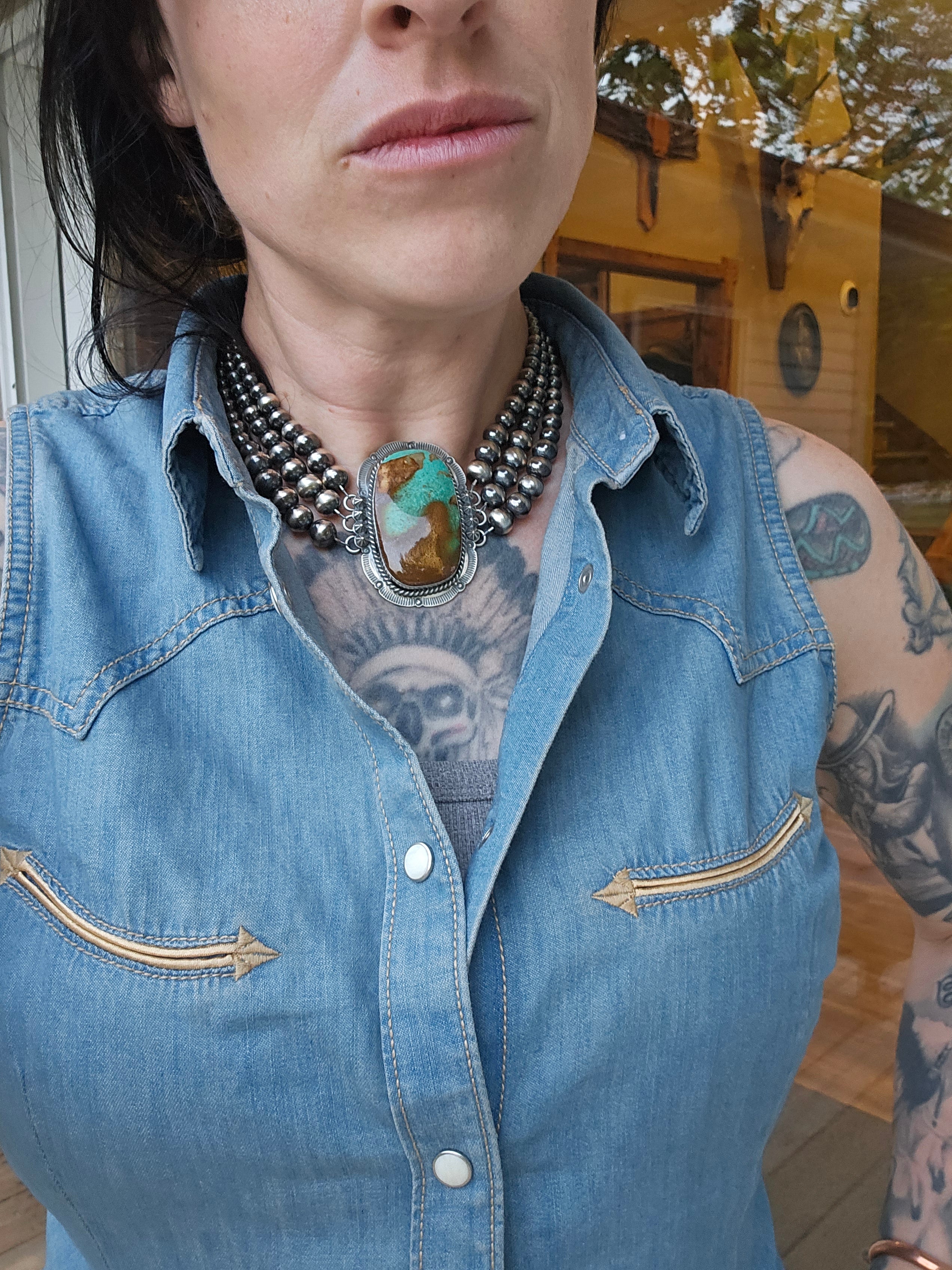 GORGEOUS Royston Choker Statement Necklace