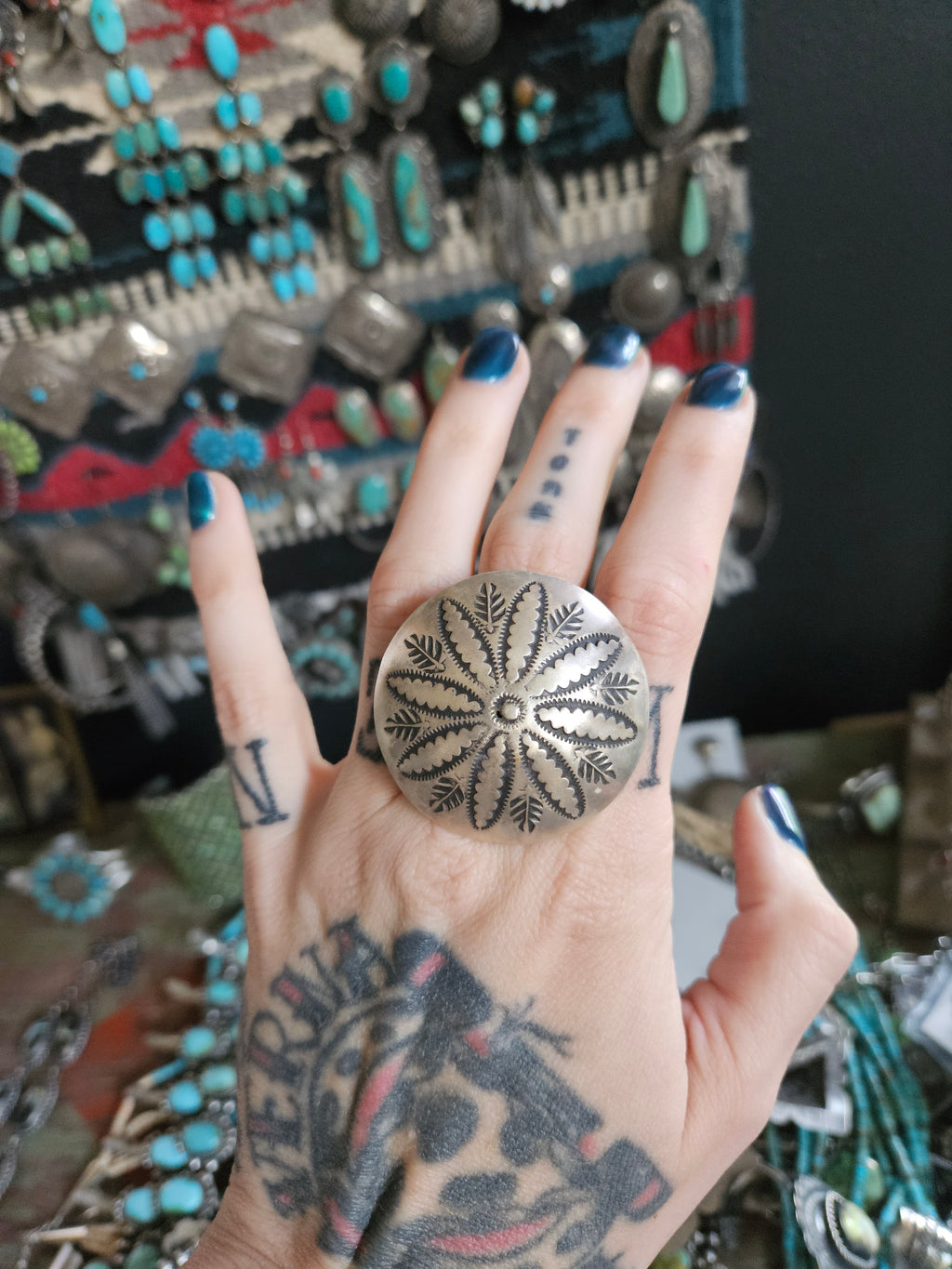 Big Concho Statement Ring