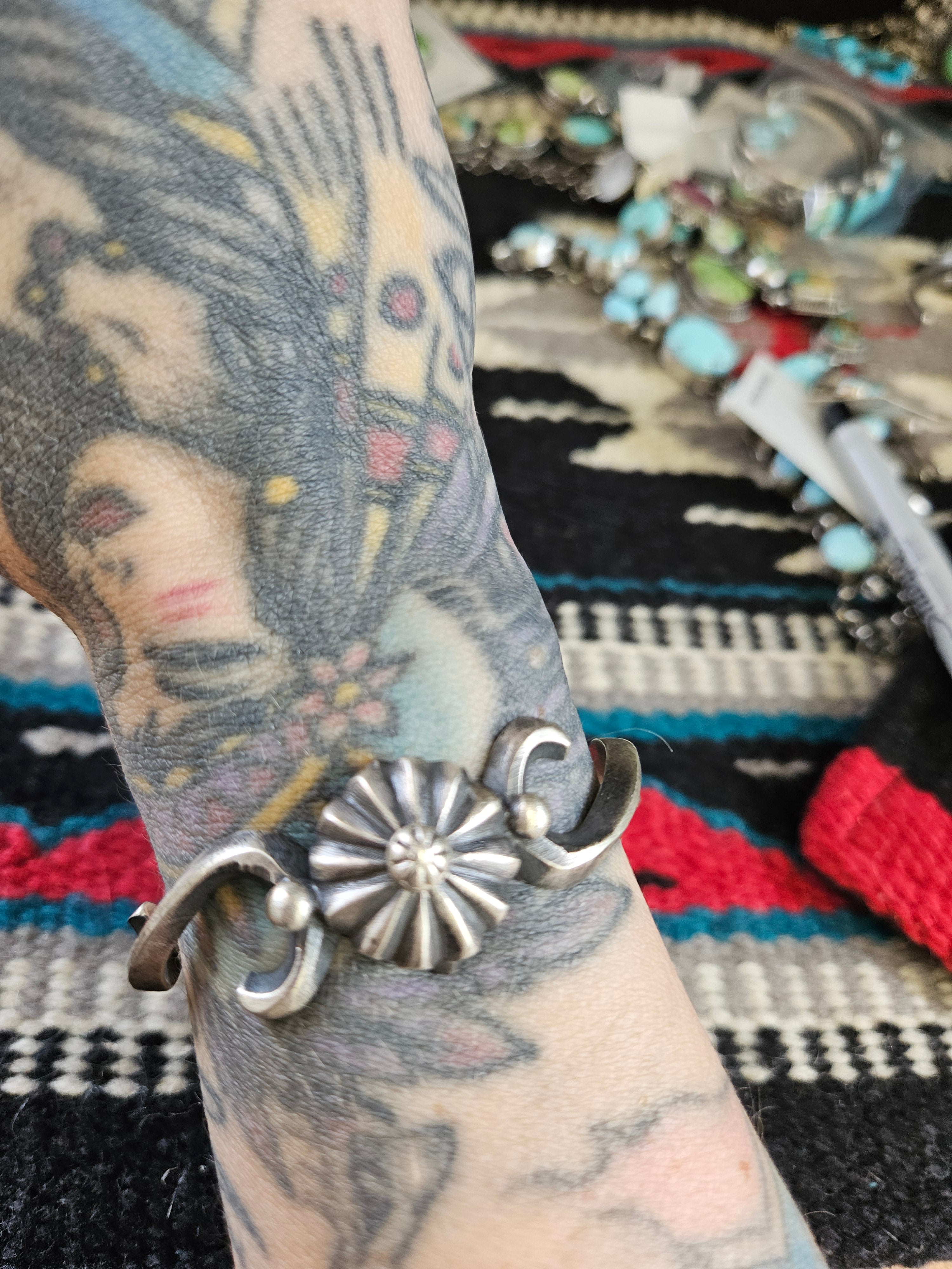 Sandcast Sterling Chimney Butte Cuff