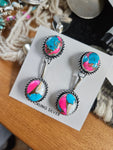 Cotton Candy Pink Earrings SALE