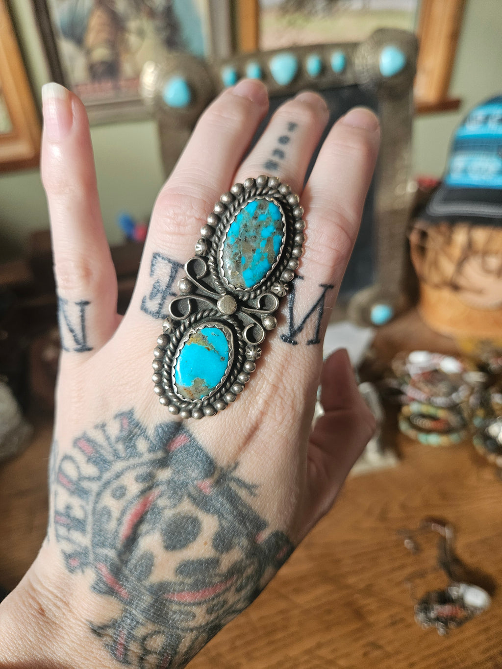 Vintage Turquoise Ring