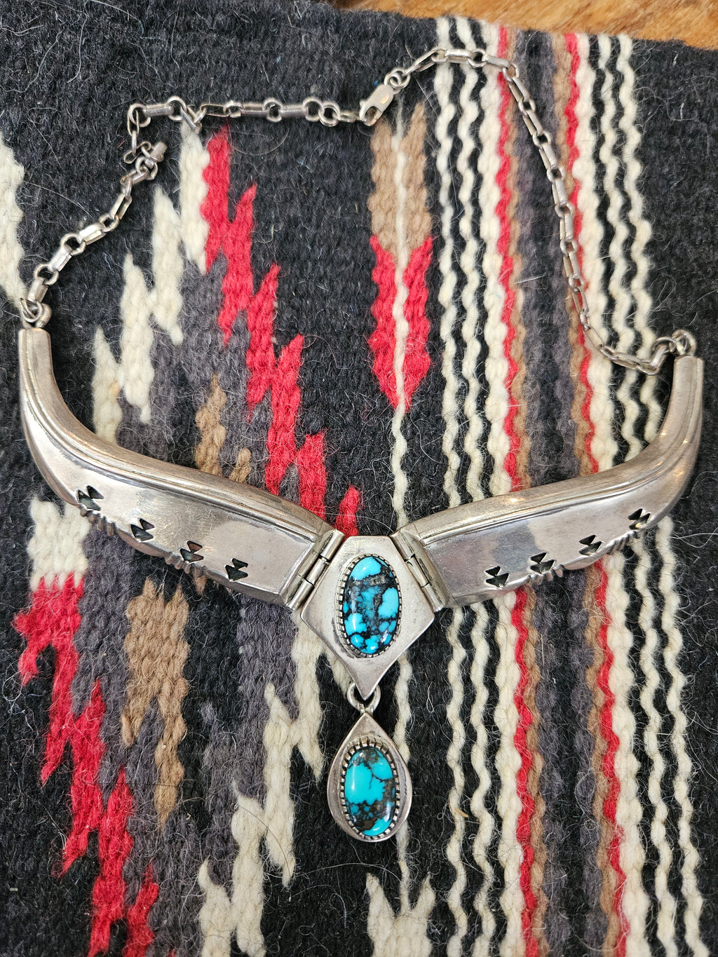 Vintage Bisbee Turquoise Choker