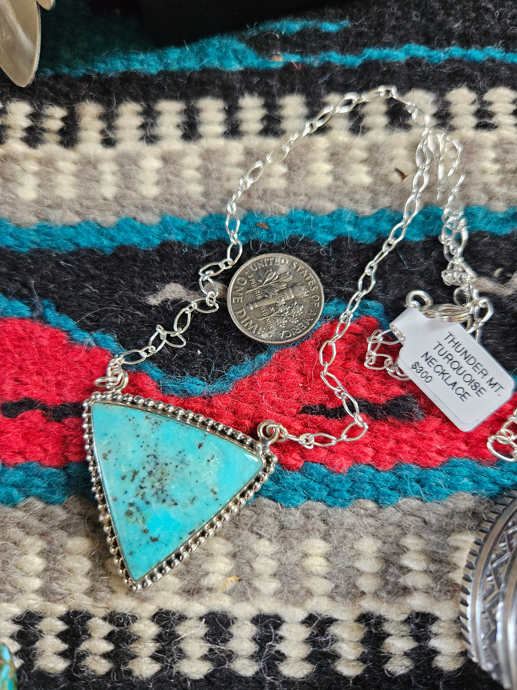 Thunder Mountain Triangle Necklace