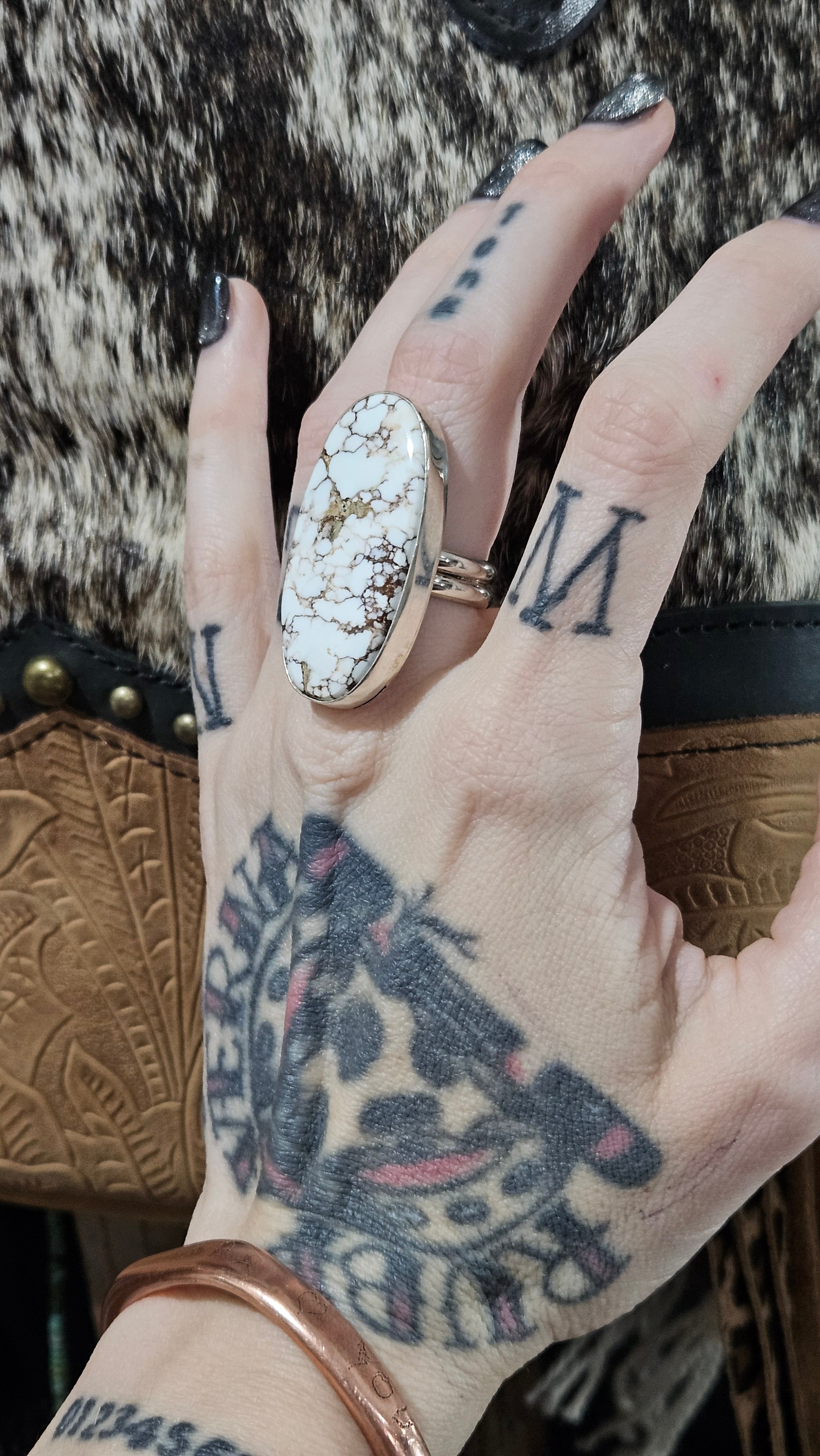 Wild Horse Statement Ring