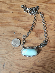 Turquoise Oval Necklace