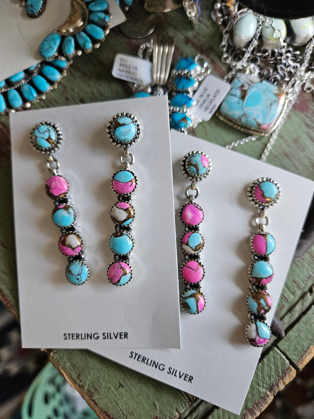 Cotton Candy Dangle Earrings SALE