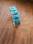 Double 2 Row Turquoise Cuff SALE