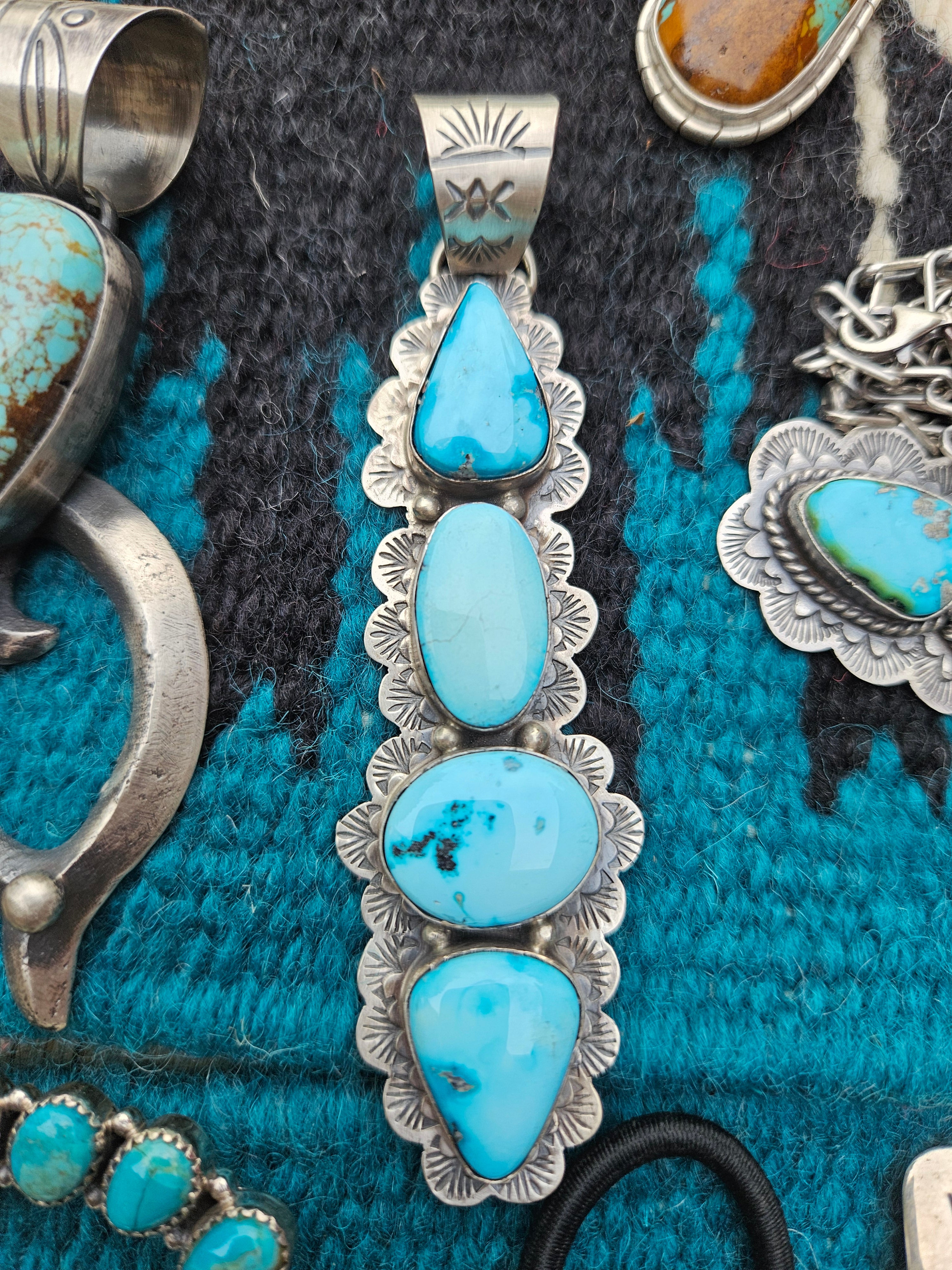 Turquoise Totem Pendant SALE