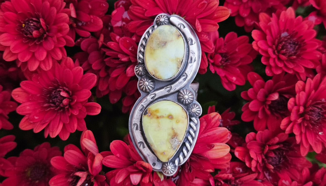 Palomino Snake Statement Ring