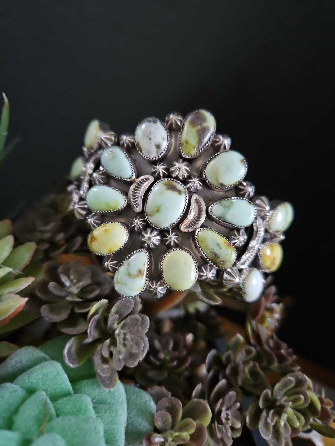 Palomino Turquoise Cluster Statement Cuff SALE Special Order Read Info