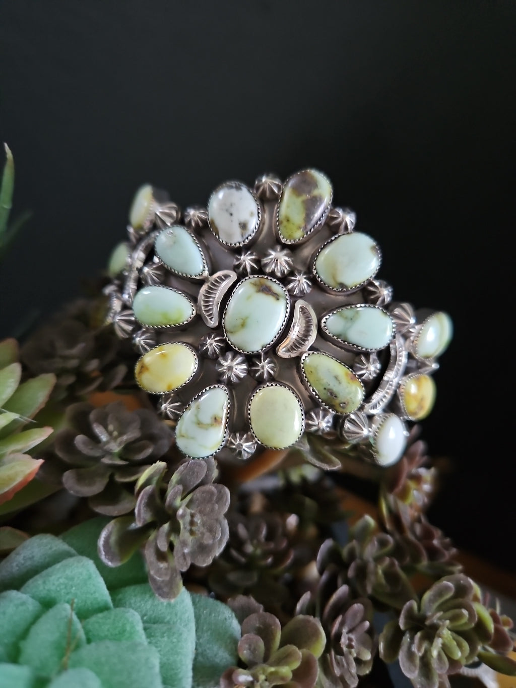 Palomino Turquoise Cluster Statement Cuff SALE Special Order Read Info