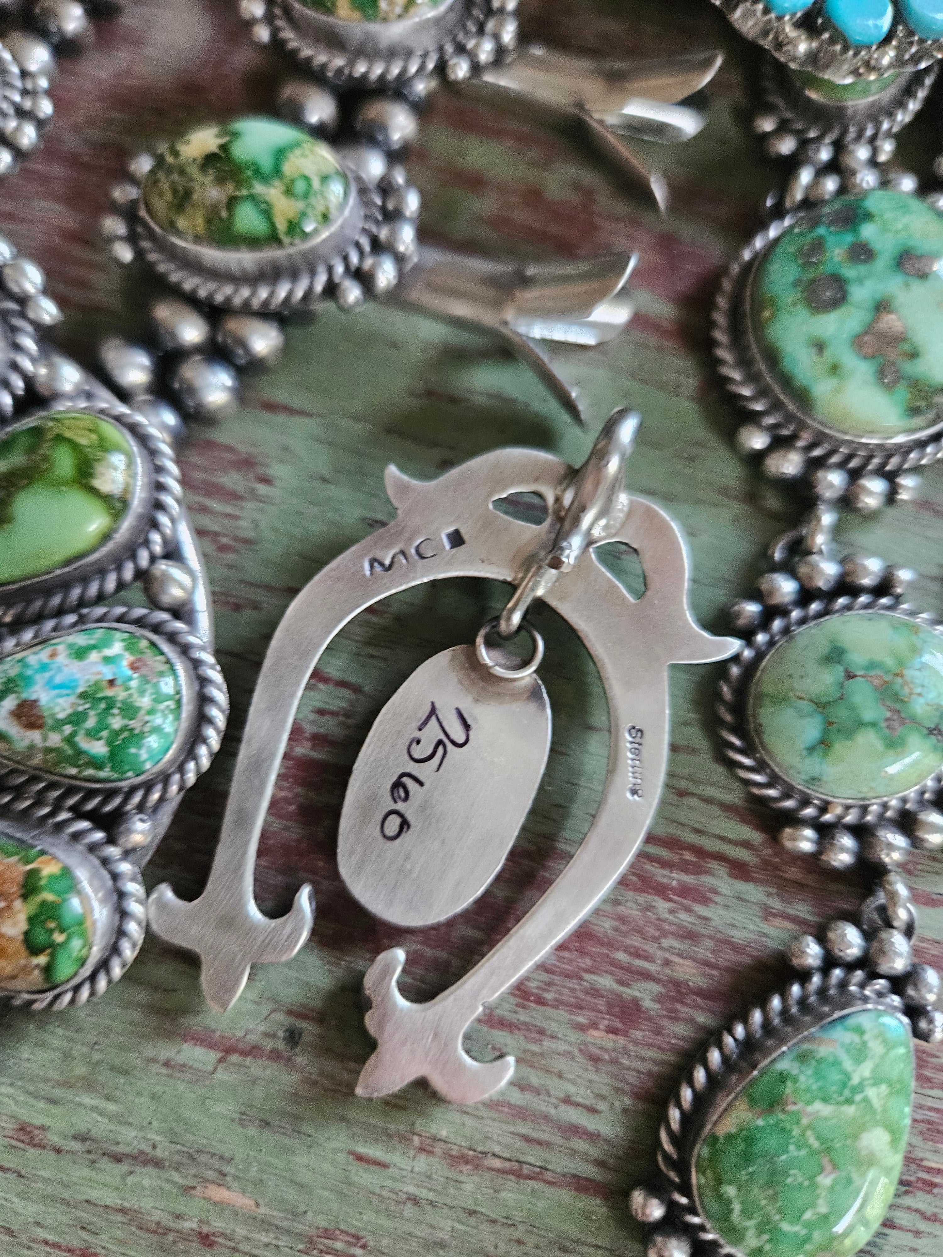 Turquoise Naja Pendant