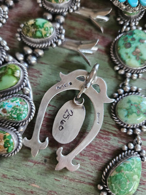 Turquoise Naja Pendant