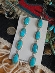 Kingman Turquoise Dangle Earrings